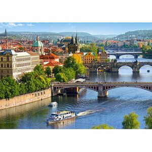 Пазл Мосты Праги, 500 деталей Castorland (Касторлэнд) фото 1
