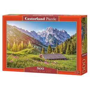 Пазл Лето в Альпах, 500 деталей Castorland (Касторлэнд) фото 2