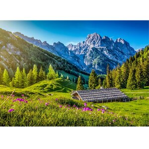 Пазл Лето в Альпах, 500 деталей Castorland (Касторлэнд) фото 1