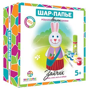 Набор для раскрашивания Зайчик Шар Папье фото 1