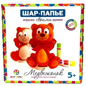 Набор для раскрашивания Медвежонок Шар Папье фото 1