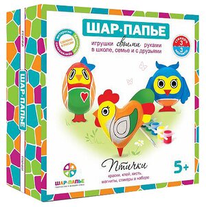 Набор для создания магнитов Птички Шар Папье фото 1