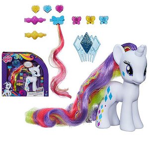 Пони-модница Рарити с аксессуарами для создания причесок 15 см My Little Pony Hasbro фото 1