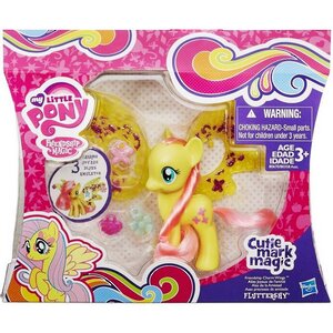 Пони с волшебными крыльями и подвесками - Флаттершай 8 см My Little Pony Hasbro фото 2