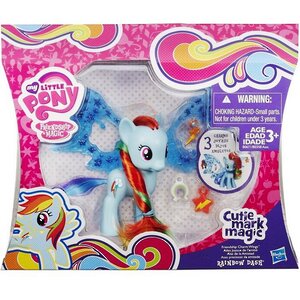 Пони с волшебными крыльями и подвесками - Радуга Дэш 8 см My Little Pony Hasbro фото 2