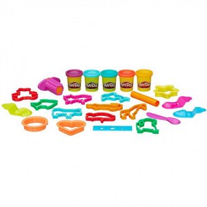 Набор для лепки Play-Doh с инструментами и пластилином