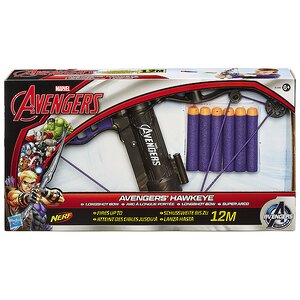 Лук Nerf Мстители с мягкими стрелами Hasbro фото 2