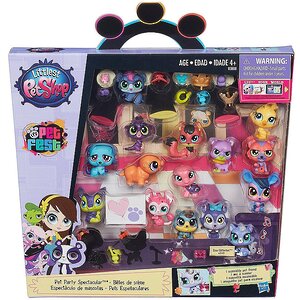 Коллекционный набор Вечеринка зверюшек Littlest Pet Shop