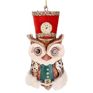 Елочная игрушка Филин Франт Жером - Hollyshire Manor 11 см Goodwill фото 1
