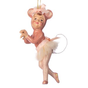 Елочная игрушка Балерина Рита - Topo Balletto 13 см, подвеска Goodwill фото 1