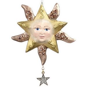 Елочная игрушка Звезда Даниэла из Поднебесья 10 см, подвеска