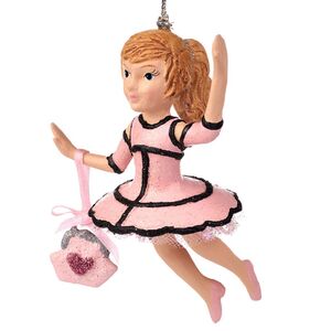 Елочная игрушка Маленькая Леди Мирель в кремовом платье 13 см, подвеска Goodwill (Гудвилл) фото 2