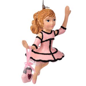 Елочная игрушка Маленькая Леди Мирель в кремовом платье 13 см, подвеска Goodwill (Гудвилл) фото 6