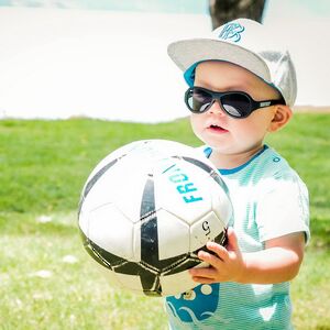 Детские солнцезащитные очки Babiators Original Aviator. Спецназ, 3-5 лет, черный