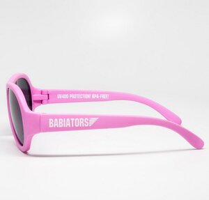 Детские солнцезащитные очки Babiators Original Aviator. Принцесса, 3-5 лет, розовый Babiators фото 3