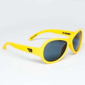 Детские солнцезащитные очки "Babiators Original Aviator. Привет", 0-2 лет, желтый Babiators (Бэбиаторс) фото 1