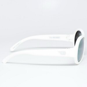 Детские солнцезащитные очки Babiators Polarized. Шалун, 0-2 лет, белый, чехол Babiators фото 6