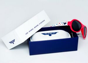 Детские солнцезащитные очки Babiators Polarized. Звёздочки, 3-5 лет, чехол Babiators (Бэбиаторс) фото 9
