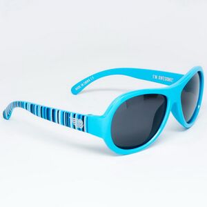 Детские солнцезащитные очки Babiators Polarized. Сверхзвуковые полоски, 3-5 лет, чехол Babiators фото 2