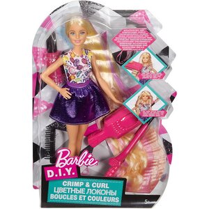 Кукла Барби Цветные локоны 29 см Mattel фото 8
