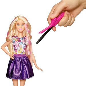 Кукла Барби Цветные локоны 29 см Mattel фото 7