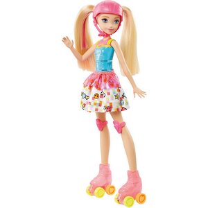 Кукла Барби Виртуальный мир - на светящихся роликах 33 см Mattel фото 4