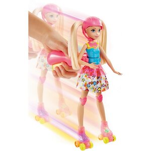 Кукла Барби Виртуальный мир - на светящихся роликах 33 см Mattel фото 2