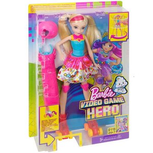 Кукла Барби Виртуальный мир - на светящихся роликах 33 см Mattel фото 8