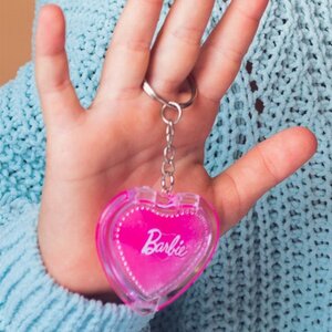 Детская декоративная косметика - блеск для губ Barbie Сердечко