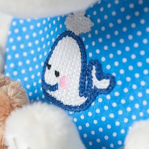 Мягкая игрушка Собака Барти Baby в слюнявчике 20 см Budi Basa (Буди Баса) фото 2