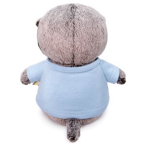 Мягкая игрушка Кот Басик Baby в голубой футболке 20 см Budi Basa фото 4