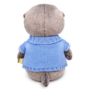 Мягкая игрушка Кот Басик Baby в свитере с оленем 20 см Budi Basa фото 3