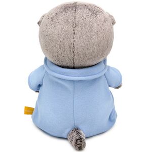 Мягкая игрушка Кот Басик Baby в голубом комбинезоне 20 см Budi Basa фото 3