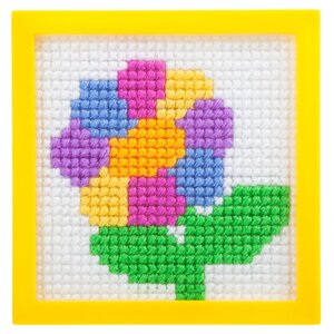 Набор для вышивания на пластиковой канве Творчество с Луки - Цветик-Семицветик