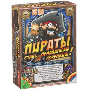 Настольная игра Пираты: Стань обладателем сокровищ Bondibon фото 1