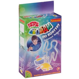 Настольная игра Пройди по контуру человечка! Bondibon фото 3