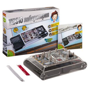 Набор для опытов Науки с Буки: Техно лаборатория + 8 экспериментов Bondibon фото 4