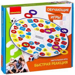 Настольная игра Быстрая реакция Bondibon фото 1