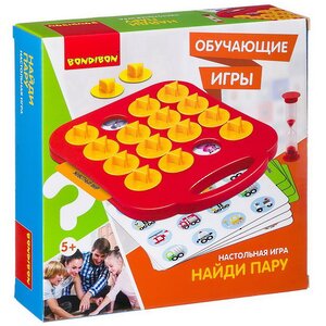 Настольная игра-мемори Найди пару Bondibon фото 1