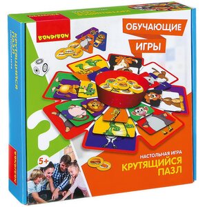 Настольная игра Крутящийся пазл Bondibon (Бондибон) фото 1