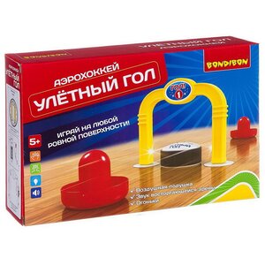 Развлекательная игра Аэрохоккей Улетный гол Bondibon фото 2