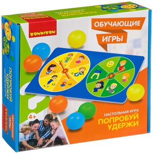 Активная настольная игра Попробуй удержи Bondibon фото 1