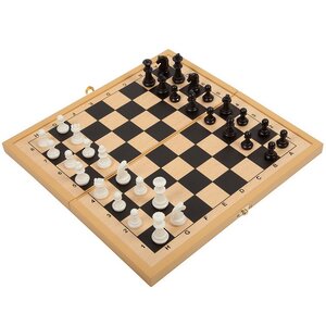 Настольные игры Удачная партия 3 в 1: Шахматы, Шашки, Нарды Bondibon фото 3
