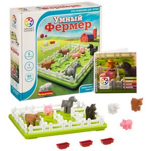Логическая игра Умный фермер Bondibon (Бондибон) фото 1