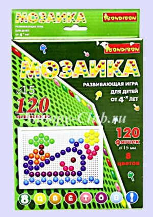 Мозаика  Bondibon, 120 деталей Bondibon фото 1