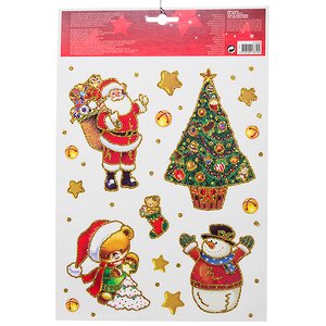 Наклейки для окна Рождественские Сюжеты 30*20 см Koopman фото 1