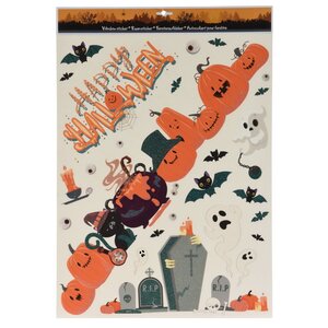 Набор наклеек на Хэллоуин - Happy Halloween 60*42 см, 2 шт Koopman фото 2