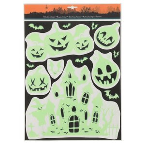 Набор светящихся наклеек на Хэллоуин - Happy Halloween 60*42 см, 2 шт Koopman фото 3