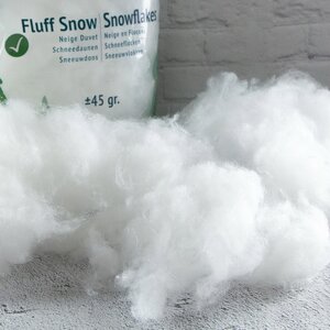 Искусственный снег в хлопьях Magic Snow Eco: Пушистые Хлопья 45 г