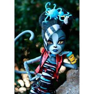 Набор кукол Пурсефона и Мяулодия Зомби Шейк 26 см (Monster High) Mattel фото 8